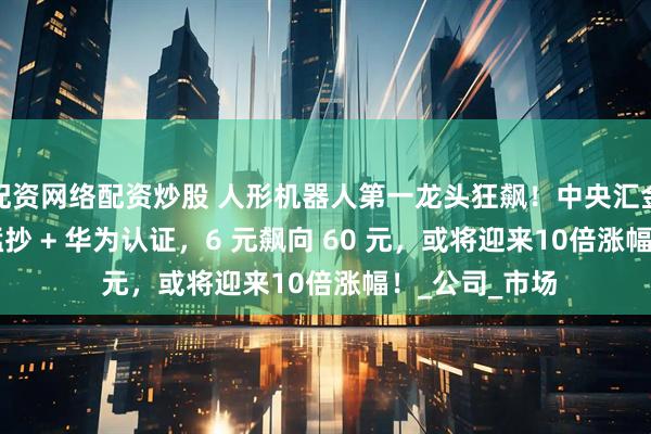 配资网络配资炒股 人形机器人第一龙头狂飙！中央汇金重仓 + 外资猛抄 + 华为认证，6 元飙向 60 元，或将迎来10倍涨幅！_公司_市场
